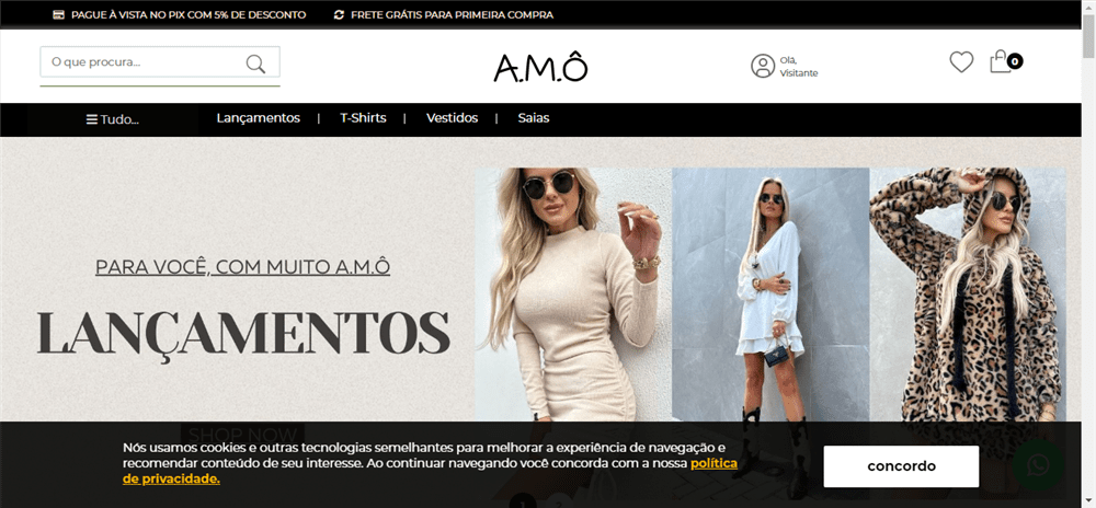 A loja A.M.Ô Brand é confável? ✔️ Tudo sobre a Loja A.M.Ô Brand!