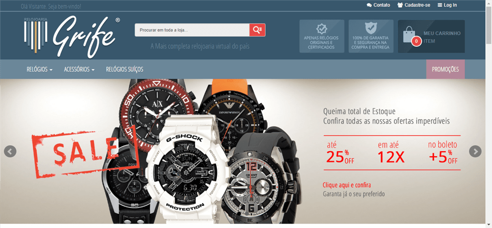 A loja A Mais Completa Relojoaria Virtual do Brasil é confável? ✔️ Tudo sobre a Loja A Mais Completa Relojoaria Virtual do Brasil!