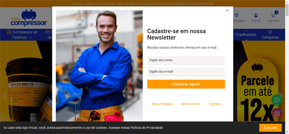 A loja A Melhor Loja de Compressores de Ar do Brasil! é confável? ✔️ Tudo sobre a Loja A Melhor Loja de Compressores de Ar do Brasil!!