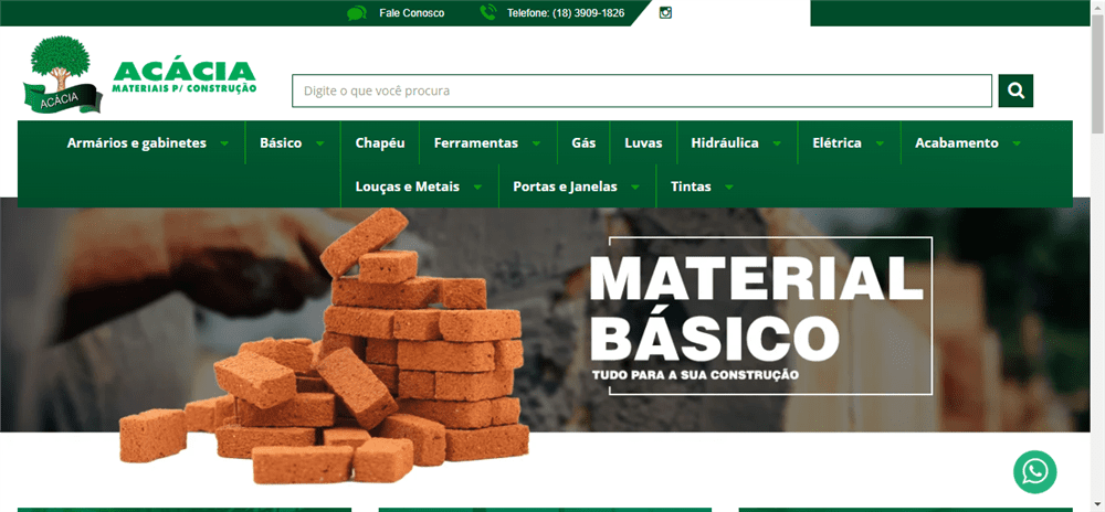 A loja Acácia Materiais para Construção é confável? ✔️ Tudo sobre a Loja Acácia Materiais para Construção!