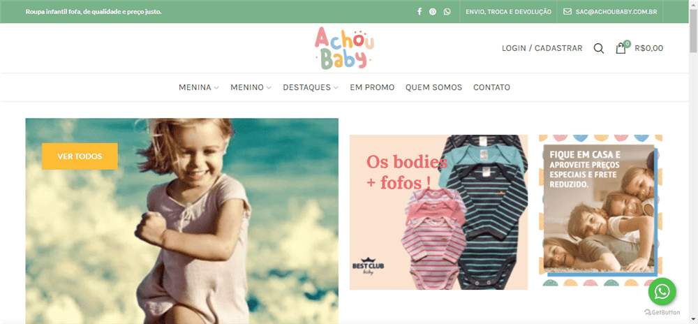 A loja ACHOU BABY &#8211 é confável? ✔️ Tudo sobre a Loja ACHOU BABY &#8211!