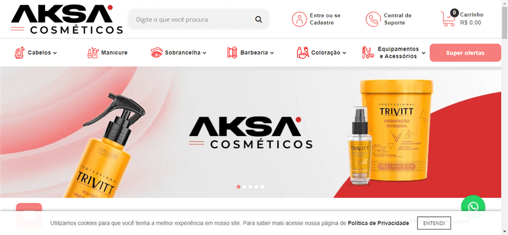 A loja Aksa Cosmeticos é confável? ✔️ Tudo sobre a Loja Aksa Cosmeticos!