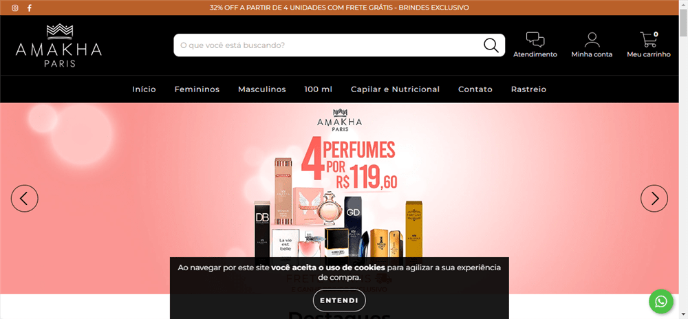 A loja Amakha Paris Perfumes Amk é confável? ✔️ Tudo sobre a Loja Amakha Paris Perfumes Amk!
