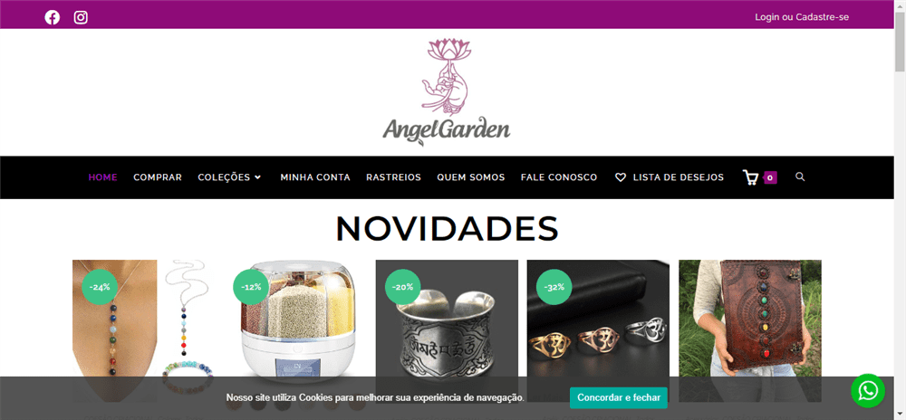 A loja Angel Garden Store é confável? ✔️ Tudo sobre a Loja Angel Garden Store!