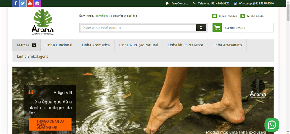 A loja Aroma Produtos Naturais da Amazônia é confável? ✔️ Tudo sobre a Loja Aroma Produtos Naturais da Amazônia!