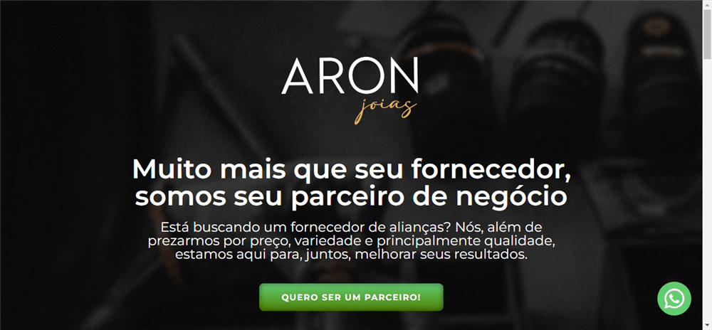 A loja Aron Joias – Just Another WordPress Site é confável? ✔️ Tudo sobre a Loja Aron Joias – Just Another WordPress Site!