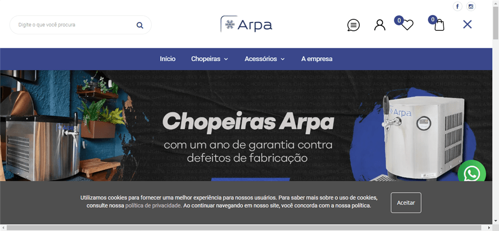 A loja Arpa Chopeiras é confável? ✔️ Tudo sobre a Loja Arpa Chopeiras!