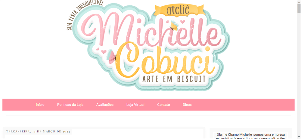 A loja Ateliê Michelle Cobuci é confável? ✔️ Tudo sobre a Loja Ateliê Michelle Cobuci!