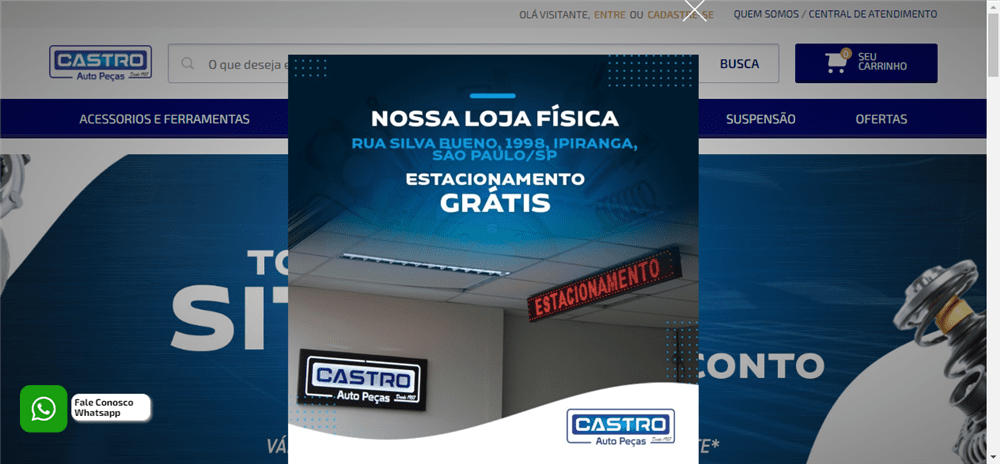A loja Auto Peças Castro Ltda é confável? ✔️ Tudo sobre a Loja Auto Peças Castro Ltda!