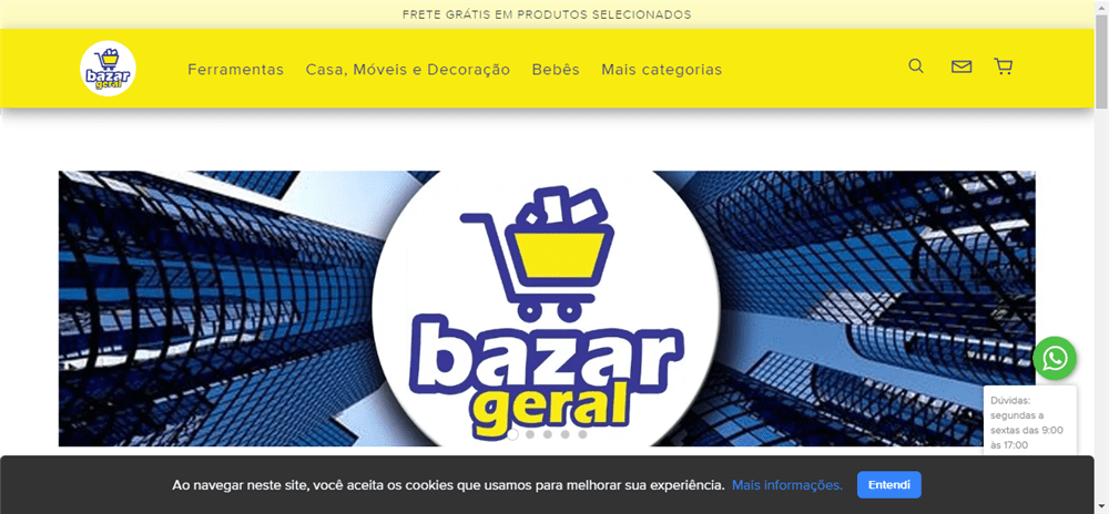 A loja Bazar Geral E-Commerce Brasil é confável? ✔️ Tudo sobre a Loja Bazar Geral E-Commerce Brasil!