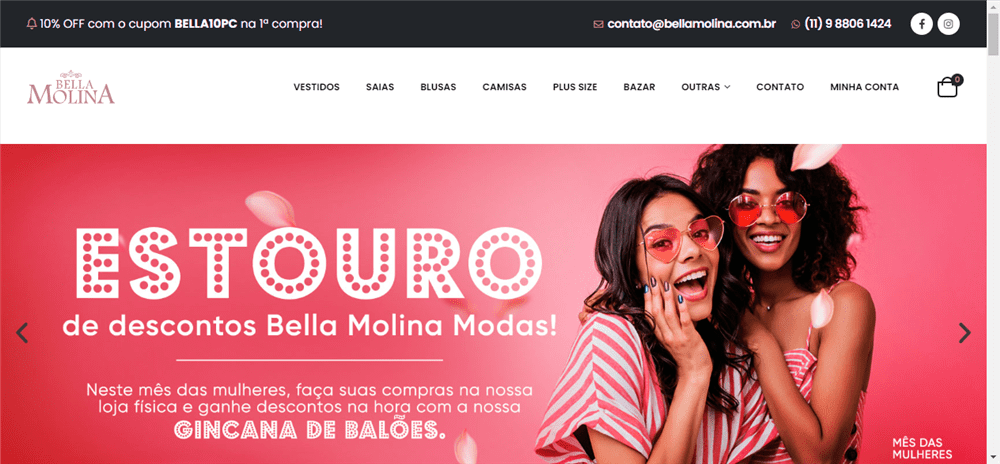 A loja Bella Molina Modas é confável? ✔️ Tudo sobre a Loja Bella Molina Modas!