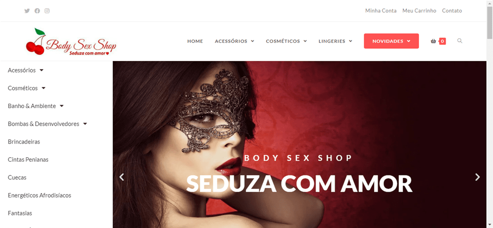 A loja Body Sex Shop – Seduza com Amor! é confável? ✔️ Tudo sobre a Loja Body Sex Shop – Seduza com Amor!!
