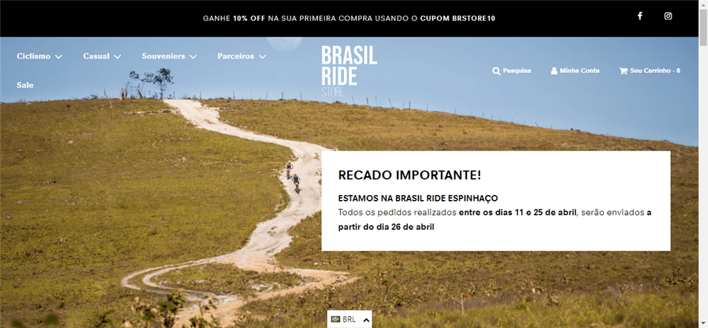 A loja Brasil Ride Store é confável? ✔️ Tudo sobre a Loja Brasil Ride Store!