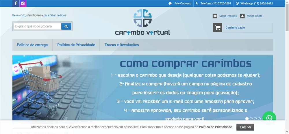 A loja Carimbo Virtual é confável? ✔️ Tudo sobre a Loja Carimbo Virtual!
