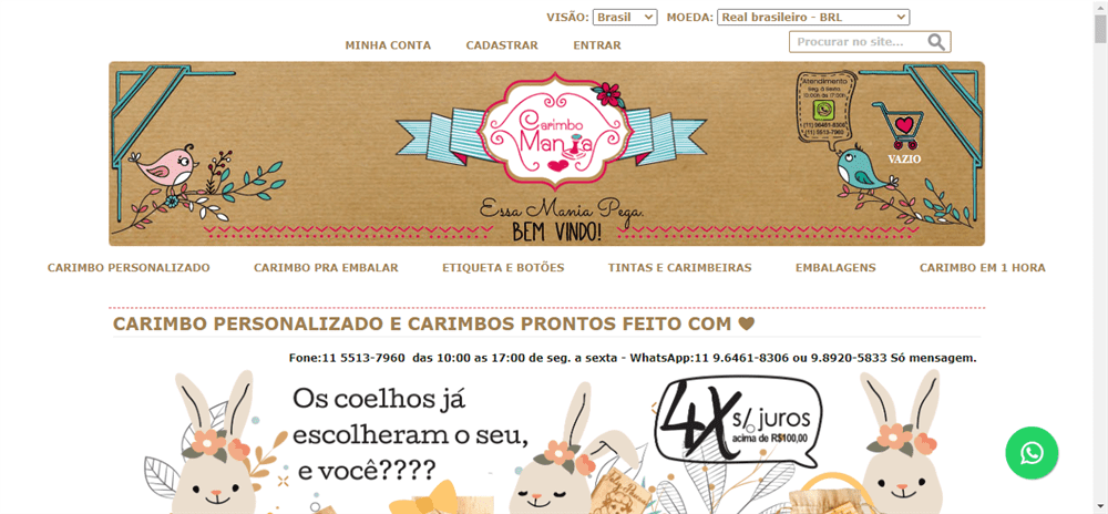 A loja CarimboMania Home Page Carimbo Personalizado é confável? ✔️ Tudo sobre a Loja CarimboMania Home Page Carimbo Personalizado!