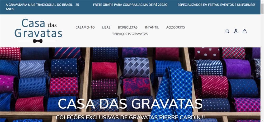A loja CASA das GRAVATAS – Casa das Gravatas é confável? ✔️ Tudo sobre a Loja CASA das GRAVATAS – Casa das Gravatas!