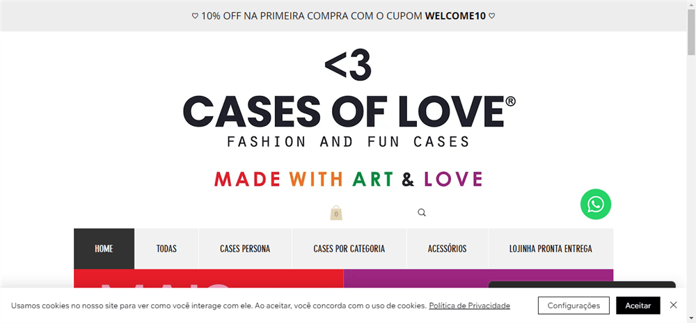 A loja Cases Of Love é confável? ✔️ Tudo sobre a Loja Cases Of Love!
