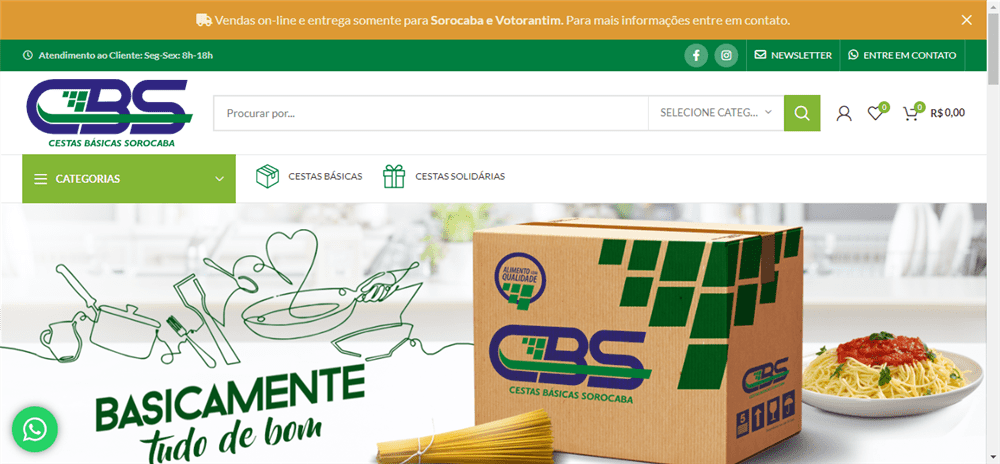 A loja CBS Cestas Básicas Sorocaba é confável? ✔️ Tudo sobre a Loja CBS Cestas Básicas Sorocaba!