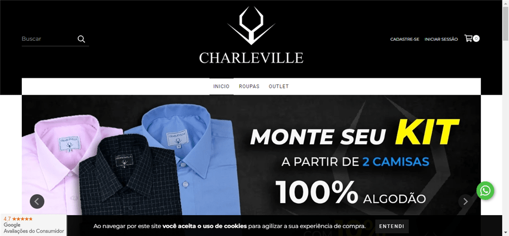 A loja Charleville Camisaria é confável? ✔️ Tudo sobre a Loja Charleville Camisaria!