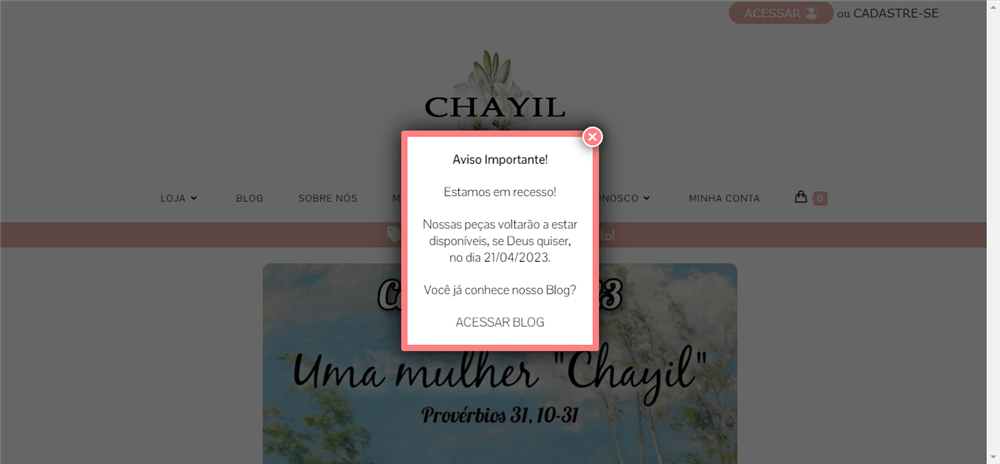 A loja Chayil Ateliê &#8211 é confável? ✔️ Tudo sobre a Loja Chayil Ateliê &#8211!