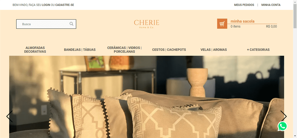 A loja Cherie Home & Co. é confável? ✔️ Tudo sobre a Loja Cherie Home & Co.!