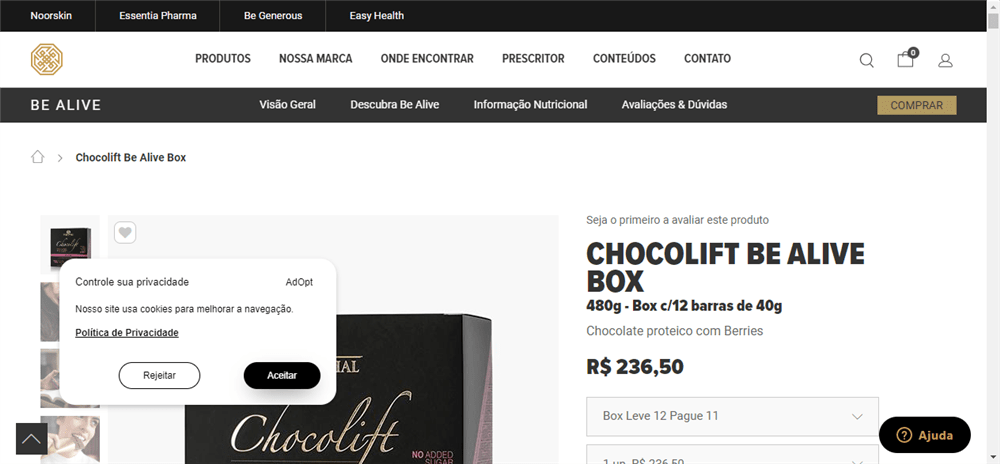 A loja Chocolift Be Alive Box é confável? ✔️ Tudo sobre a Loja Chocolift Be Alive Box!