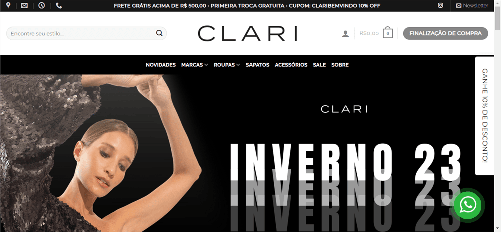 A loja Clari Store – Multimarcas de Moda Feminina é confável? ✔️ Tudo sobre a Loja Clari Store – Multimarcas de Moda Feminina!