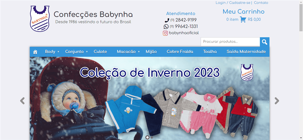 A loja Confecções Babynha é confável? ✔️ Tudo sobre a Loja Confecções Babynha!