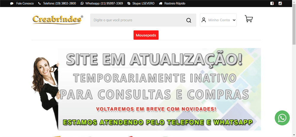 A loja Creabrindes Promocionais é confável? ✔️ Tudo sobre a Loja Creabrindes Promocionais!