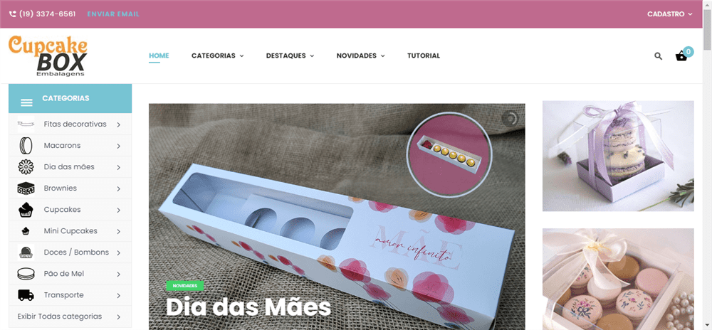 A loja CupcakeBOX Embalagens é confável? ✔️ Tudo sobre a Loja CupcakeBOX Embalagens!