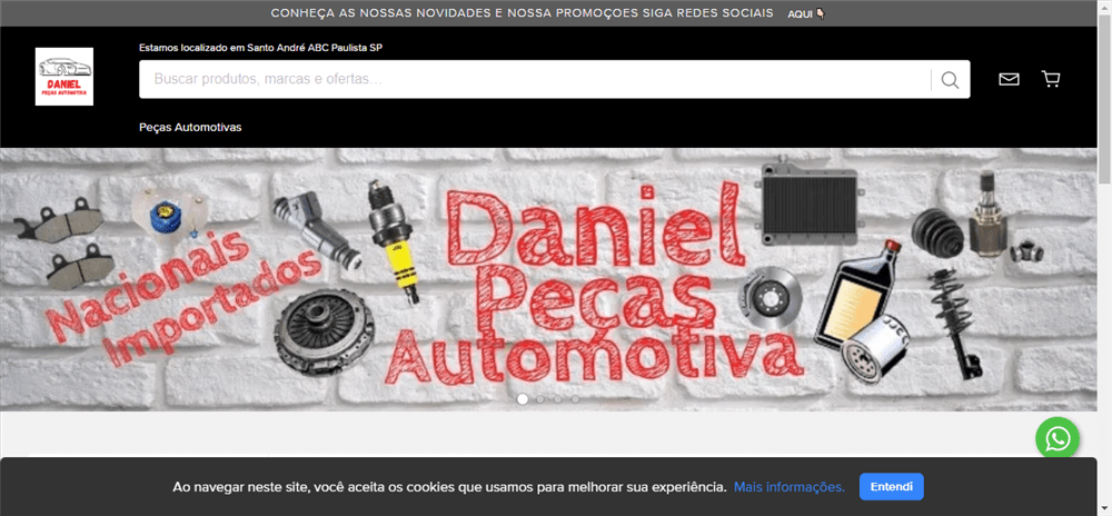 A loja Daniel Peças Automotiva Ltda é confável? ✔️ Tudo sobre a Loja Daniel Peças Automotiva Ltda!