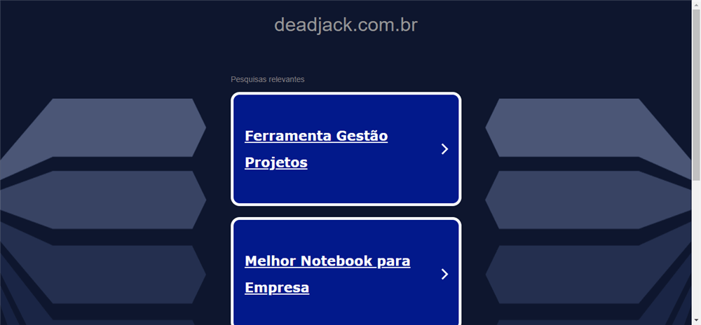 A loja Deadjack.com.br é confável? ✔️ Tudo sobre a Loja Deadjack.com.br!