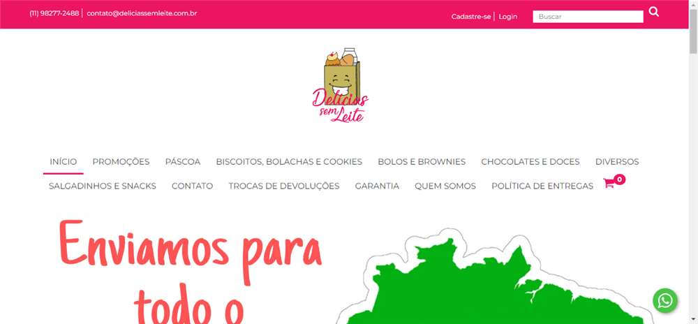 A loja Delicias Sem Leite é confável? ✔️ Tudo sobre a Loja Delicias Sem Leite!