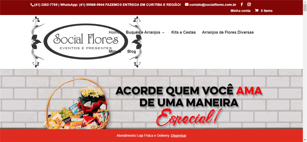 A loja Delivery Social Flores em Curitiba é confável? ✔️ Tudo sobre a Loja Delivery Social Flores em Curitiba!