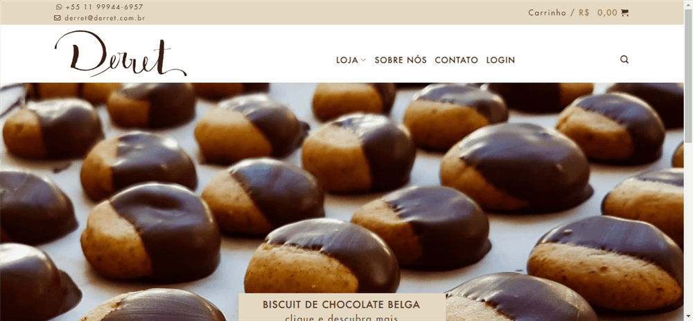 A loja Derret Chocolateria é confável? ✔️ Tudo sobre a Loja Derret Chocolateria!