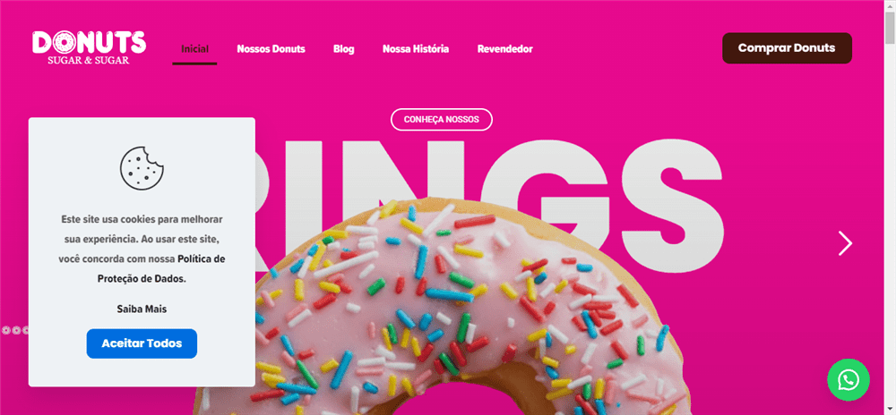 A loja Donuts Sugar e Sugar é confável? ✔️ Tudo sobre a Loja Donuts Sugar e Sugar!