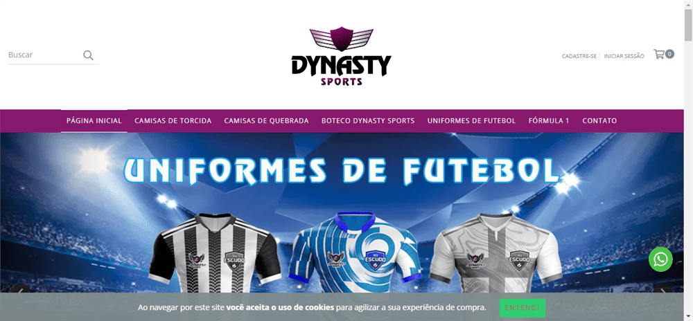 A loja Dynasty Sports-Camisas Personalizadas e Uniformes de Futebol. é confável? ✔️ Tudo sobre a Loja Dynasty Sports-Camisas Personalizadas e Uniformes de Futebol.!