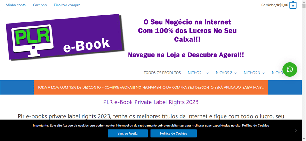 A loja E-book de Direitos de Marca Própria de PLR é confável? ✔️ Tudo sobre a Loja E-book de Direitos de Marca Própria de PLR!