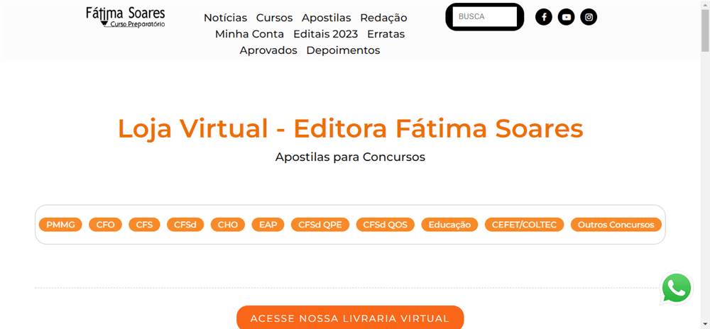 A loja Editora e Cursos Fátima Soares é confável? ✔️ Tudo sobre a Loja Editora e Cursos Fátima Soares!