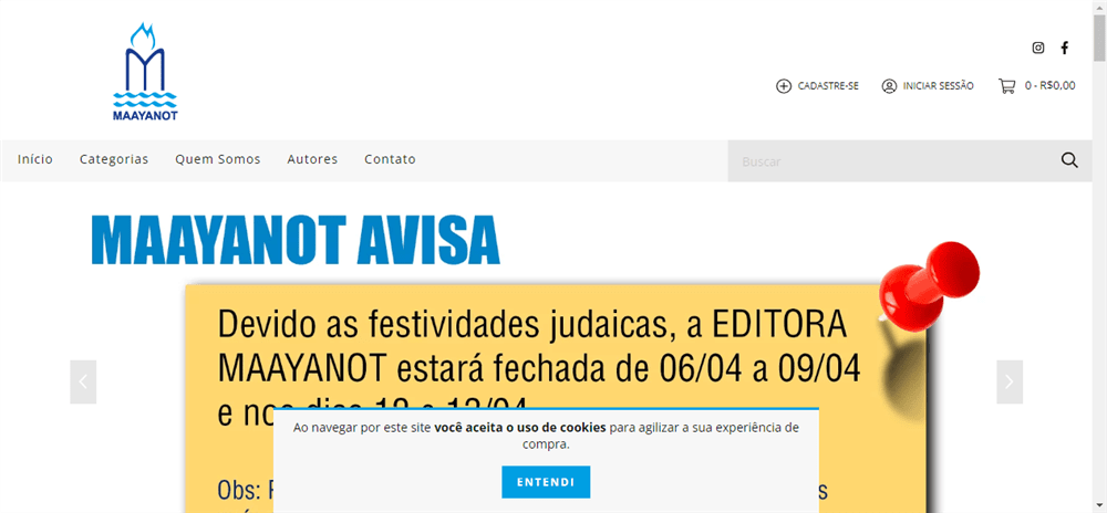 A loja Editora Maayanot é confável? ✔️ Tudo sobre a Loja Editora Maayanot!