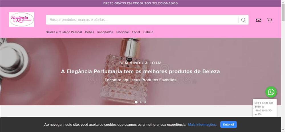 A loja Elegancia Perfumaria é confável? ✔️ Tudo sobre a Loja Elegancia Perfumaria!