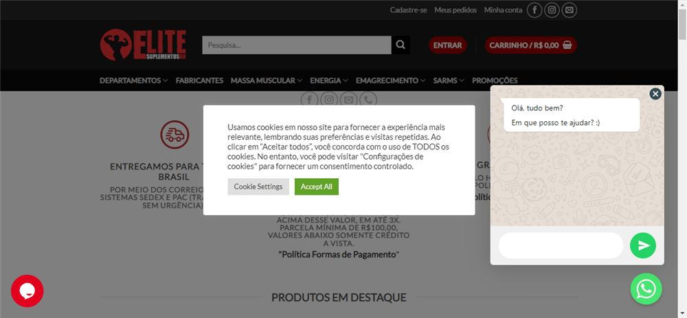 A loja Elite Suplementos BH (Loja Virtual) é confável? ✔️ Tudo sobre a Loja Elite Suplementos BH (Loja Virtual)!