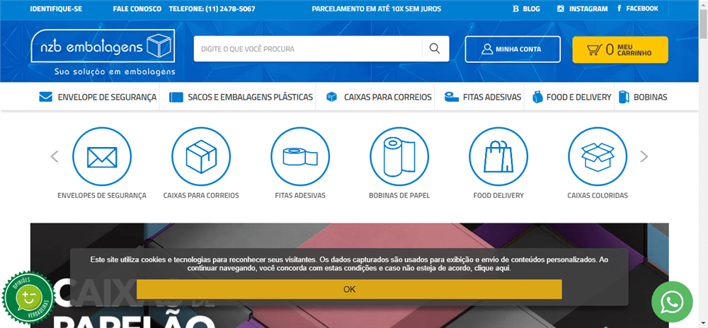 A loja Embalagens para E-commerce é confável? ✔️ Tudo sobre a Loja Embalagens para E-commerce!