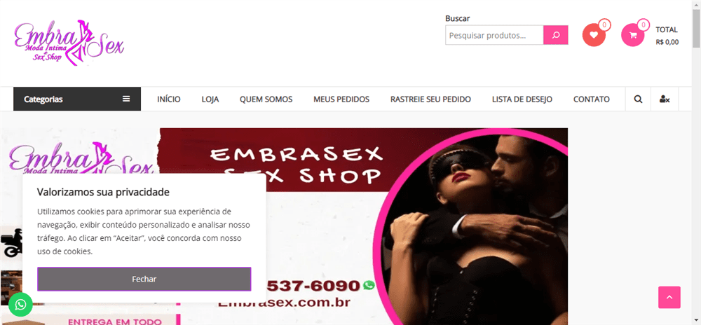 A loja Embrasex Sex Shop é confável? ✔️ Tudo sobre a Loja Embrasex Sex Shop!