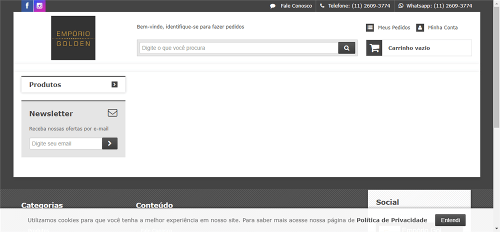 A loja Empório Golden é confável? ✔️ Tudo sobre a Loja Empório Golden!