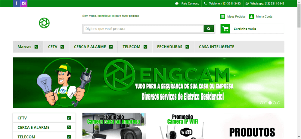 A loja ENGCAM Tecnologia em Segurança e Inovações Eletrônicas é confável? ✔️ Tudo sobre a Loja ENGCAM Tecnologia em Segurança e Inovações Eletrônicas!