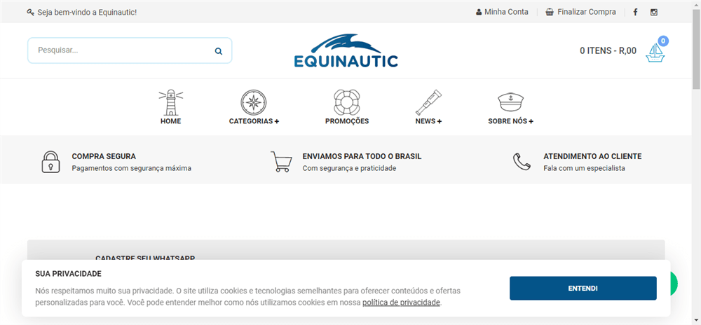 A loja Equinautic é confável? ✔️ Tudo sobre a Loja Equinautic!