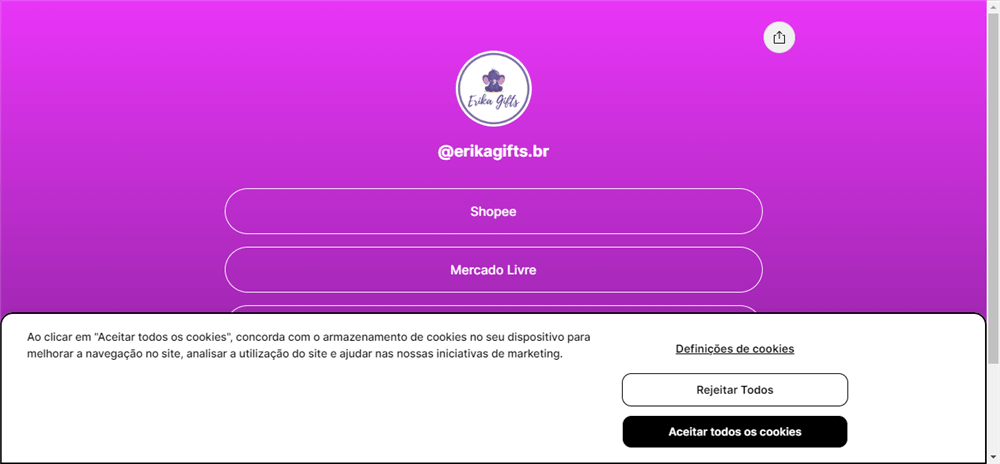 A loja Erikagifts.br é confável? ✔️ Tudo sobre a Loja Erikagifts.br!