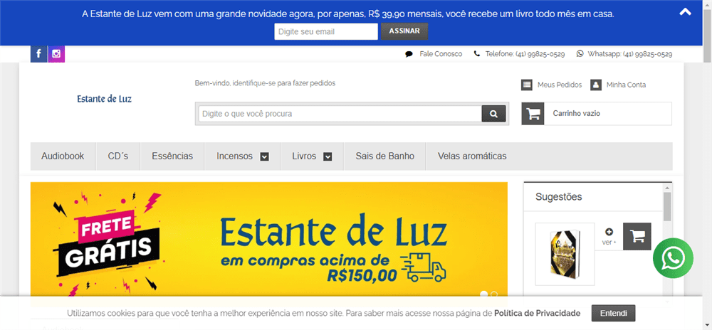 A loja Estante de Luz é confável? ✔️ Tudo sobre a Loja Estante de Luz!