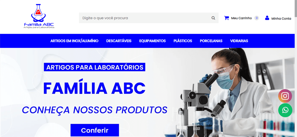 A loja Família ABC Produtos para Laboratórios é confável? ✔️ Tudo sobre a Loja Família ABC Produtos para Laboratórios!